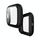 Per Fitbit Versa 2 Shell PC smerigliato iniezione del carburante + film in vetro temperato (nero)