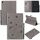 Per Amazon Kindle Fire HD 10 (2015) / (2017) Cat Bee Embossing Pattern Tavolo antiurto Custodia protettiva in pelle con vibrazione orizzontale per PC con slot per schede e portafoglio e slot per penna e funzione sleep / wake-up (grigio) Per Amazon Kindle Fire HD 10 (2015) / (2017) Cat Bee Embossing Pattern Tavolo antiurto Custodia protettiva in pelle con vibrazione orizzontale per PC con slot per schede e portafoglio e slot per penna e funzione sleep / wake-up (grigio)