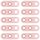 Obiettivo fotocamera posteriore 10 PC per Nokia 4.2 / TA-1184 / TA-1133 / TA-1149 / TA-1150 / TA-1157 (rosa) Obiettivo fotocamera posteriore 10 PC per Nokia 4.2 / TA-1184 / TA-1133 / TA-1149 / TA-1150 / TA-1157 (rosa)