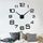 Orologio da parete digitale in acrilico Orologio da parete per soggiorno per la casa (nero)
