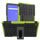 Per Lenovo Tab M10 Plus TB-X606F Custodia protettiva antiurto per pneumatici TPU + PC con supporto (verde) Per Lenovo Tab M10 Plus TB-X606F Custodia protettiva antiurto per pneumatici TPU + PC con supporto (verde)