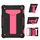 Per Amazon Kindle Fire HD 8 2020 / Fire 8 Plus Staffa a forma di T Colore a contrasto Custodia protettiva antiurto per PC + tablet in silicone (nero + rosa rossa) Per Amazon Kindle Fire HD 8 2020 / Fire 8 Plus Staffa a forma di T Colore a contrasto Custodia protettiva antiurto per PC + tablet in silicone (nero + rosa rossa)