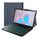 ST500 Per Samsung Galaxy Tab A7 T500 / T505 10,4 pollici 2020 Custodia in pelle con tastiera Bluetooth rimovibile ultrasottile con supporto, funzione sleep e retroilluminazione (blu)