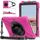 Per Microsoft Surface Go 2 Custodia protettiva antiurto in silicone colorato + PC con supporto e tracolla, tracolla e slot per penna (rosa) Per Microsoft Surface Go 2 Custodia protettiva antiurto in silicone colorato + PC con supporto e tracolla, tracolla e slot per penna (rosa)