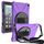 Per Amazon Kindle Fire HD8 (2020) Custodia protettiva antiurto in silicone colorato + PC con supporto e tracolla e tracolla (viola) Per Amazon Kindle Fire HD8 (2020) Custodia protettiva antiurto in silicone colorato + PC con supporto e tracolla e tracolla (viola)