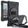 Per Amazon Kindle Fire HD8 (2020) Custodia protettiva antiurto in silicone colorato + PC con supporto e tracolla e tracolla (nera) Per Amazon Kindle Fire HD8 (2020) Custodia protettiva antiurto in silicone colorato + PC con supporto e tracolla e tracolla (nera)
