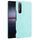 Per Sony Xperia 1 II antiurto coccodrillo texture PC + custodia in PU (verde chiaro) Per Sony Xperia 1 II antiurto coccodrillo texture PC + custodia in PU (verde chiaro)
