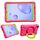 Per Galaxy Tab A 8.4 (2020) T307 PC + Custodia antiurto in silicone con supporto girevole a 360 gradi e impugnatura (rosa rossa + verde erba) Per Galaxy Tab A 8.4 (2020) T307 PC + Custodia antiurto in silicone con supporto girevole a 360 gradi e impugnatura (rosa rossa + verde erba)