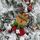 4 pezzi calzini natalizi regalo borsa albero di natale ciondolo decorazione calzini regali di natale creativi (alce)