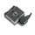 BEXIN Supporto per piastra a sgancio rapido per treppiede per Manfrotto 200PL-14 (nero)