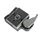 BEXIN Supporto per piastra a sgancio rapido per treppiede per Manfrotto 200PL-14 (grigio)