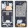 Per Samsung Galaxy S20+ Cornice con cornice centrale (nera)