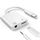 2 in 1 USB C-Adapter con 3.5mm Jack per cuffie, compatibile per iPad Pro e Type-C Jack Phone 2 in 1 USB C-Adapter con 3.5mm Jack per cuffie, compatibile per iPad Pro e Type-C Jack Phone