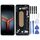 Schermo LCD originale per Asus ROG Phone II ZS660KL Digitizer Assemblaggio completo con cornice (nero) Schermo LCD originale per Asus ROG Phone II ZS660KL Digitizer Assemblaggio completo con cornice (nero)