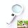 Lente portatile ad alta definizione con lente d'ingrandimento per la lettura e la manutenzione della luce a LED per anziani, stile: 110 mm 30 volte doppia lente Lente portatile ad alta definizione con lente d'ingrandimento per la lettura e la manutenzione della luce a LED per anziani, stile: 110 mm 30 volte doppia lente