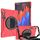 Per Samsung Galaxy Tab S8 / GALAXY TAB S7 (2020) T870 Antifondo antiurto in silicone + custodia protettiva per PC con supporto e tracolla e cinturino a mano e slot a penna (rosso) Per Samsung Galaxy Tab S8 / GALAXY TAB S7 (2020) T870 Antifondo antiurto in silicone + custodia protettiva per PC con supporto e tracolla e cinturino a mano e slot a penna (rosso)