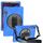 Per Samsung Galaxy Tab S8 + / Tab S8 Plus / Tab S7 FE / TAB S7 + Anti-antiurto Silicone colorato + custodia protettiva per PC con supporto e tracolla e cinturino a mano (blu) Per Samsung Galaxy Tab S8 + / Tab S8 Plus / Tab S7 FE / TAB S7 + Anti-antiurto Silicone colorato + custodia protettiva per PC con supporto e tracolla e cinturino a mano (blu)