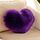Il cuscino per la casa può essere lavato senza federa a forma di cuore, dimensioni: 40x50 cm (viola) Il cuscino per la casa può essere lavato senza federa a forma di cuore, dimensioni: 40x50 cm (viola)