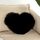 Il cuscino per la casa può essere lavato senza federa a forma di cuore, dimensioni: 40x50 cm (nero) Il cuscino per la casa può essere lavato senza federa a forma di cuore, dimensioni: 40x50 cm (nero)