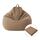 Lazy Sofa Bean Bag Chair Fodera in tessuto, dimensioni: 70x80cm (marrone) Lazy Sofa Bean Bag Chair Fodera in tessuto, dimensioni: 70x80cm (marrone)