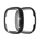Per Fitbit Versa 3 / Versa Sense Single Row Plating Diamonds Case protettiva PC (nero)