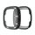 Per Fitbit Versa Versa 3 / Versa Sense Doppia Diamonds Diamonds Case protettiva PC (nero) Per Fitbit Versa Versa 3 / Versa Sense Doppia Diamonds Diamonds Case protettiva PC (nero)