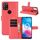 Custodia protettiva flip orizzontale per Alcatel 3X 2020 Litchi Texture con supporto, slot per schede e portafoglio (rosso) Custodia protettiva flip orizzontale per Alcatel 3X 2020 Litchi Texture con supporto, slot per schede e portafoglio (rosso)