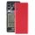 Coperchio posteriore della batteria per LG Velvet LMG910EMW LM-G910EMW / Velvet 5G LM-G900N LM-G900EM (rosso)