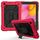 Per Samsung Galaxy Tab A 10.1 (2019) T510 / T515 Custodia combinata antiurto PC + silicone con supporto e tracolla e tracolla (rosso + nero) Per Samsung Galaxy Tab A 10.1 (2019) T510 / T515 Custodia combinata antiurto PC + silicone con supporto e tracolla e tracolla (rosso + nero)
