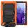 Per Samsung Galaxy Tab A7 (2020) T500 / T505 Custodia protettiva antiurto in silicone colorato + PC con supporto e tracolla e tracolla e slot per penna (arancione) Per Samsung Galaxy Tab A7 (2020) T500 / T505 Custodia protettiva antiurto in silicone colorato + PC con supporto e tracolla e tracolla e slot per penna (arancione)