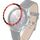 Per Samsung Galaxy Watch 3 41mm Smart Watch Anello con castone in acciaio, versione E (anello rosso lettera bianca) Per Samsung Galaxy Watch 3 41mm Smart Watch Anello con castone in acciaio, versione E (anello rosso lettera bianca)