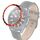 Per Samsung Galaxy Watch 3 45mm Smart Watch Anello con castone in acciaio, versione E (anello rosso lettera bianca) Per Samsung Galaxy Watch 3 45mm Smart Watch Anello con castone in acciaio, versione E (anello rosso lettera bianca)