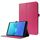 Per Huawei Honor Pad X6 Custodia in pelle flip orizzontale con struttura a cavallo pazzo con supporto pieghevole a 2 e slot per schede (rosa rossa) Per Huawei Honor Pad X6 Custodia in pelle flip orizzontale con struttura a cavallo pazzo con supporto pieghevole a 2 e slot per schede (rosa rossa)