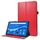 Per Lenovo Tab M10 Plus Custodia in pelle a ribaltamento orizzontale con struttura a cavallo pazzo con supporto pieghevole a 2 e slot per scheda (rosso) Per Lenovo Tab M10 Plus Custodia in pelle a ribaltamento orizzontale con struttura a cavallo pazzo con supporto pieghevole a 2 e slot per scheda (rosso)