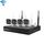 H105 1080P HD Kit NVR per telecamera wireless a 4 vie senza cablaggio
