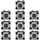 Per Samsung Galaxy Note10 5G SM-N971 Altoparlante auricolare da 10 pezzi