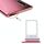 Vassoio scheda SIM per Samsung Galaxy Note10 5G (rosso)