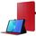 Per Huawei MatePad T 10s Custodia in pelle PU pieghevole a 2 pieghe per affari con slot per schede e supporto (rosso) Per Huawei MatePad T 10s Custodia in pelle PU pieghevole a 2 pieghe per affari con slot per schede e supporto (rosso)