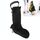 Sacchetto regalo calza di Natale Sacchetto di immagazzinaggio ornamento per sport all'aria aperta (nero)