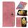 Per Samsung Galaxy S21 Plus 5G KHAZNEH Custodia in pelle a vibrazione orizzontale con struttura in pelle bovina con supporto, slot per schede e portafoglio (rosa) Per Samsung Galaxy S21 Plus 5G KHAZNEH Custodia in pelle a vibrazione orizzontale con struttura in pelle bovina con supporto, slot per schede e portafoglio (rosa)