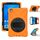 Per Lenovo Tab M8 Custodia protettiva antiurto in silicone colorato + PC con supporto e tracolla e tracolla (arancione) Per Lenovo Tab M8 Custodia protettiva antiurto in silicone colorato + PC con supporto e tracolla e tracolla (arancione)