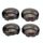 4 PCS Coperchio indicatori di direzione anteriore e posteriore per motocicletta / Guscio per indicatori di direzione per Harley 4 PCS Coperchio indicatori di direzione anteriore e posteriore per motocicletta / Guscio per indicatori di direzione per Harley