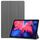 Per Lenovo Tab P11 TB-J606F / Tab P11 5G Custodia per tablet in pelle Custer con struttura a tre pieghe (grigio) Per Lenovo Tab P11 TB-J606F / Tab P11 5G Custodia per tablet in pelle Custer con struttura a tre pieghe (grigio)