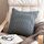 Home Lana Pillowcase a maglia, Colore: Grigio, Dimensioni: 45 x 45 cm