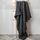 Coperta lavorata a maglia di lana spessa fatta a mano Coperta lavorata a maglia con bastoncino di ciniglia, dimensioni: 80 x 100 cm (grigio scuro)