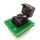 QFN32-0.5 Burning Seat Chip Test Seat Flip Shrapnel Sede di programmazione scheda a doppio strato QFN32-0.5 Burning Seat Chip Test Seat Flip Shrapnel Sede di programmazione scheda a doppio strato