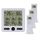 Tre termometro wireless multifunzione trascinato e igrometro Termometro ad alta precisione per interni ed esterni con allarme a colori (bianco) Tre termometro wireless multifunzione trascinato e igrometro Termometro ad alta precisione per interni ed esterni con allarme a colori (bianco)