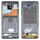 Per Samsung Galaxy S20 Ultra 5G SM-G988B Cornice con cornice centrale (grigio) Per Samsung Galaxy S20 Ultra 5G SM-G988B Cornice con cornice centrale (grigio)