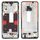 Per OPPO Reno4 5G PDPM00, PDPT00, CPH2091 Alloggiamento anteriore Cornice cornice LCD (nero) Per OPPO Reno4 5G PDPM00, PDPT00, CPH2091 Alloggiamento anteriore Cornice cornice LCD (nero)