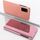 Per Samsung Galaxy S30 Custodia in pelle con ribaltamento orizzontale a specchio ultra placcato con supporto (oro rosa) Per Samsung Galaxy S30 Custodia in pelle con ribaltamento orizzontale a specchio ultra placcato con supporto (oro rosa)